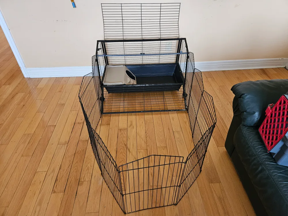 small animal fenced in cage image indicator(3)