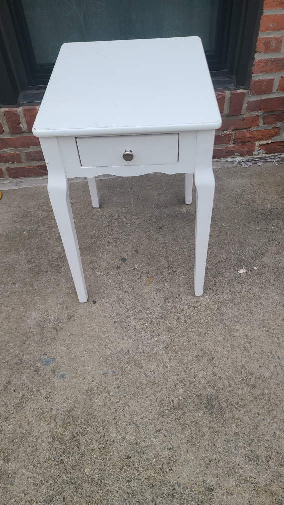 White End Table