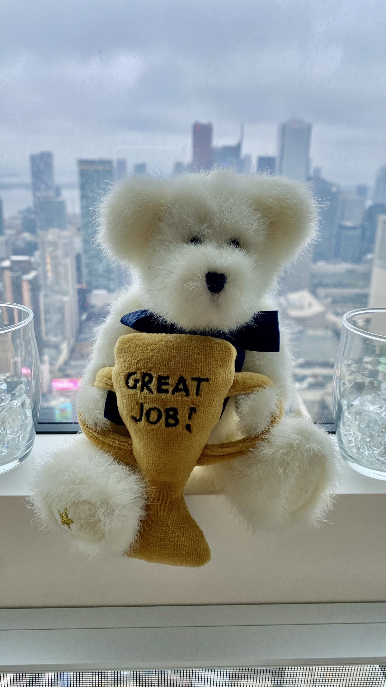 Great Job! Plush Teddy Bear #freecycle