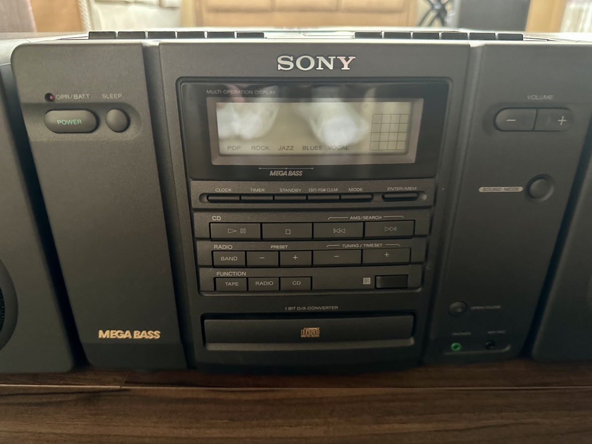 Sony CFD-757 Boombox - photo 4