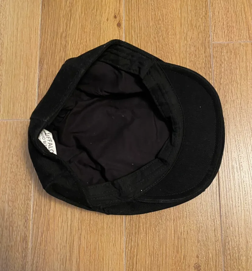 Brand New Black Newsboy Cap with Sequined Bird image indicator(2)