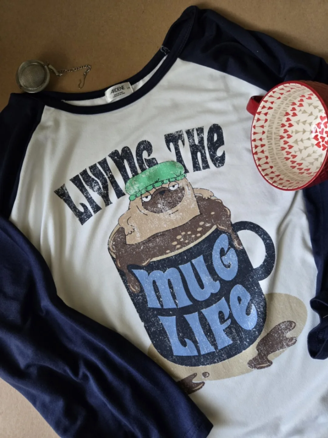 "Living the Mug Life" shirt thumbnail