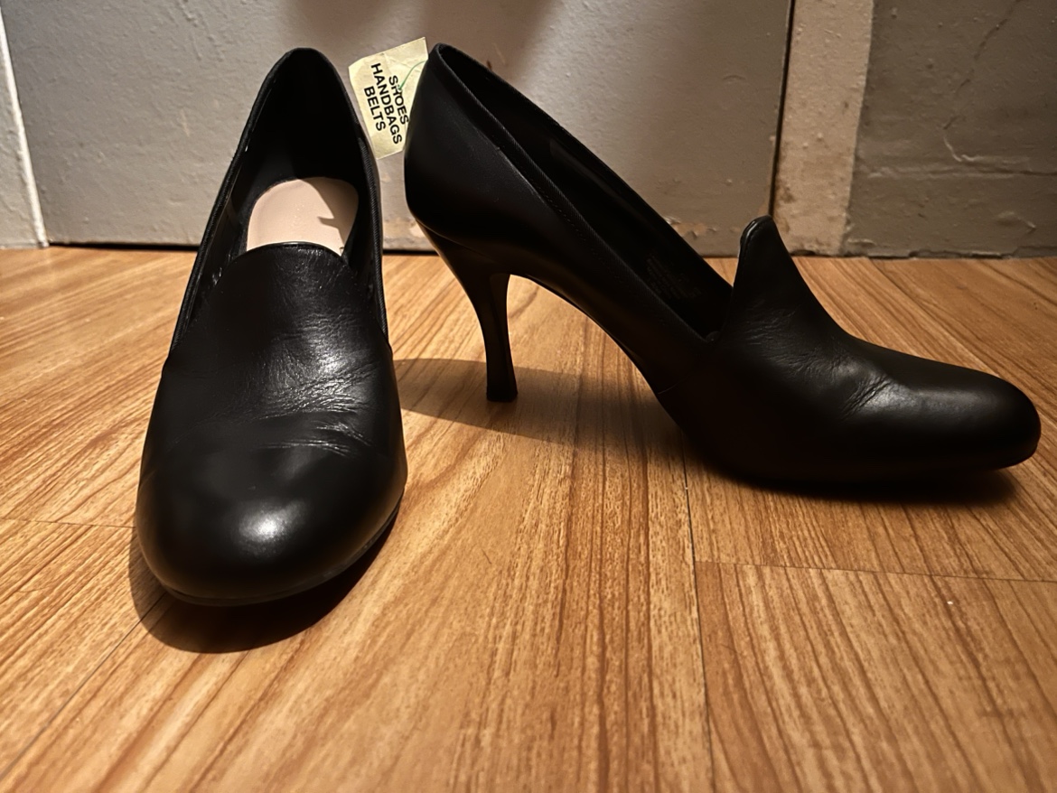 Pranco Sapto Black Leather Heels - photo 2