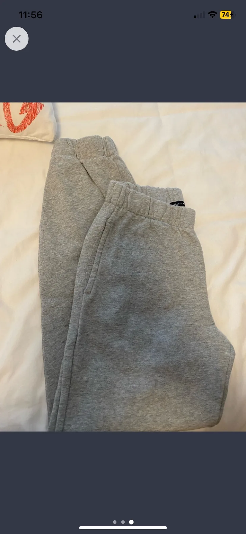 Brandy Melville Grey Sweatpants thumbnail
