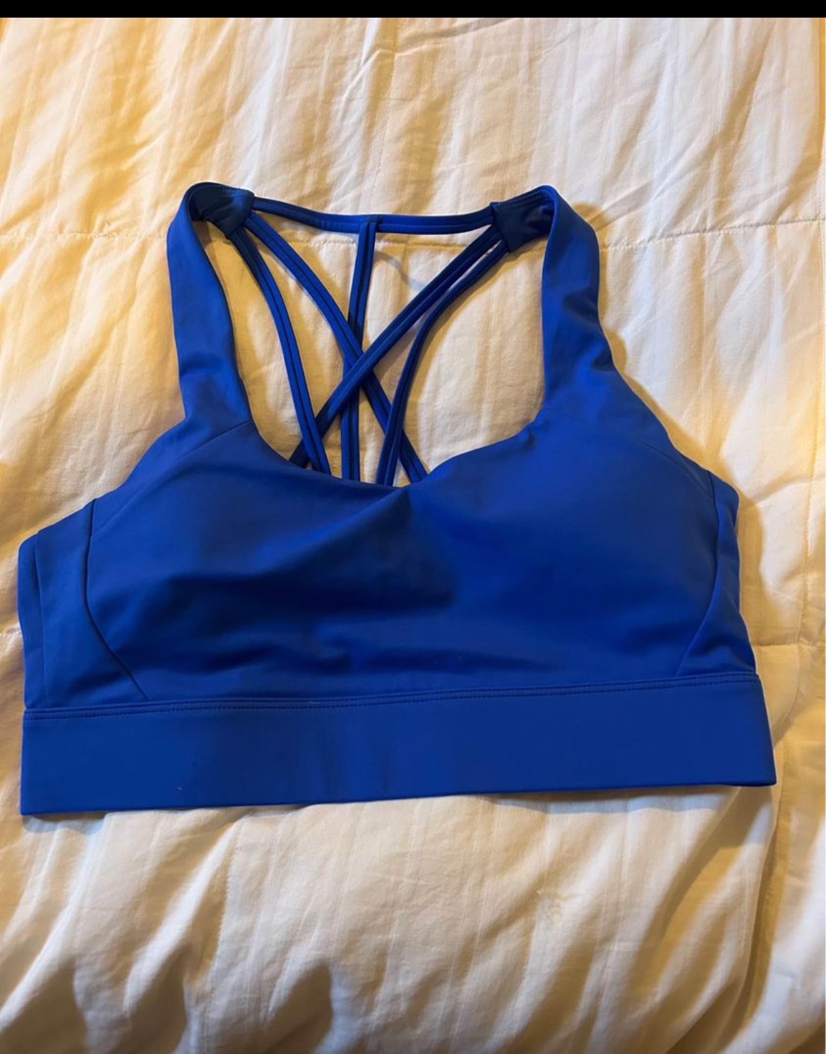 Zyia Blue Sports Bra Size Large - photo 2
