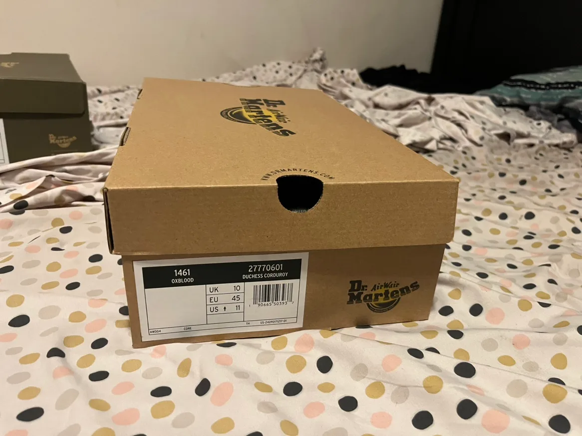 Dr Martens 1461 Corduroy Oxfords thumbnail