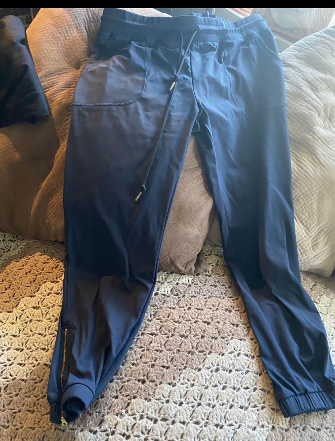 Peak Performance Navy Zipper Joggers - photo 2