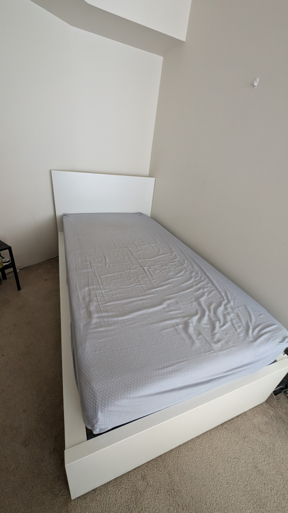 IKEA MALM Twin high bed frame