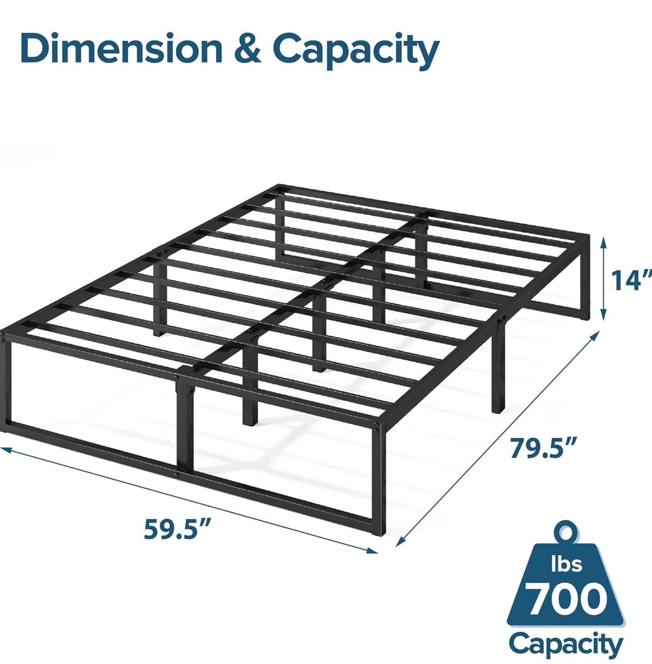 Queen bed frame - photo 2