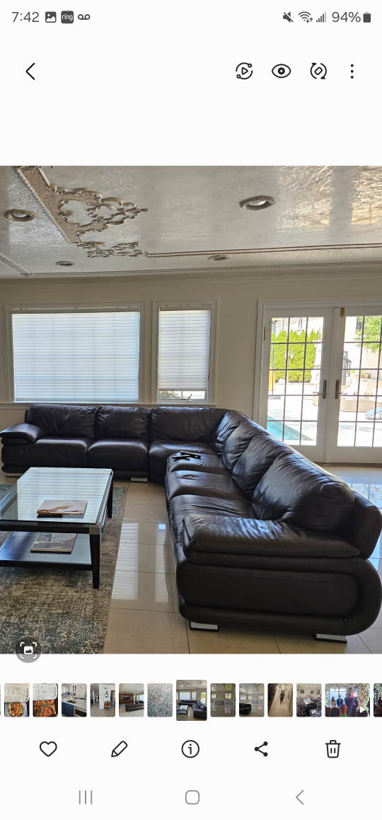 Leather Sectional Sofa