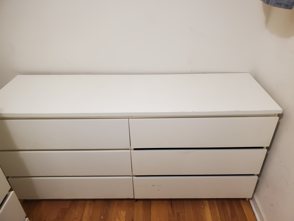 ikea White Dresser (moving sale)