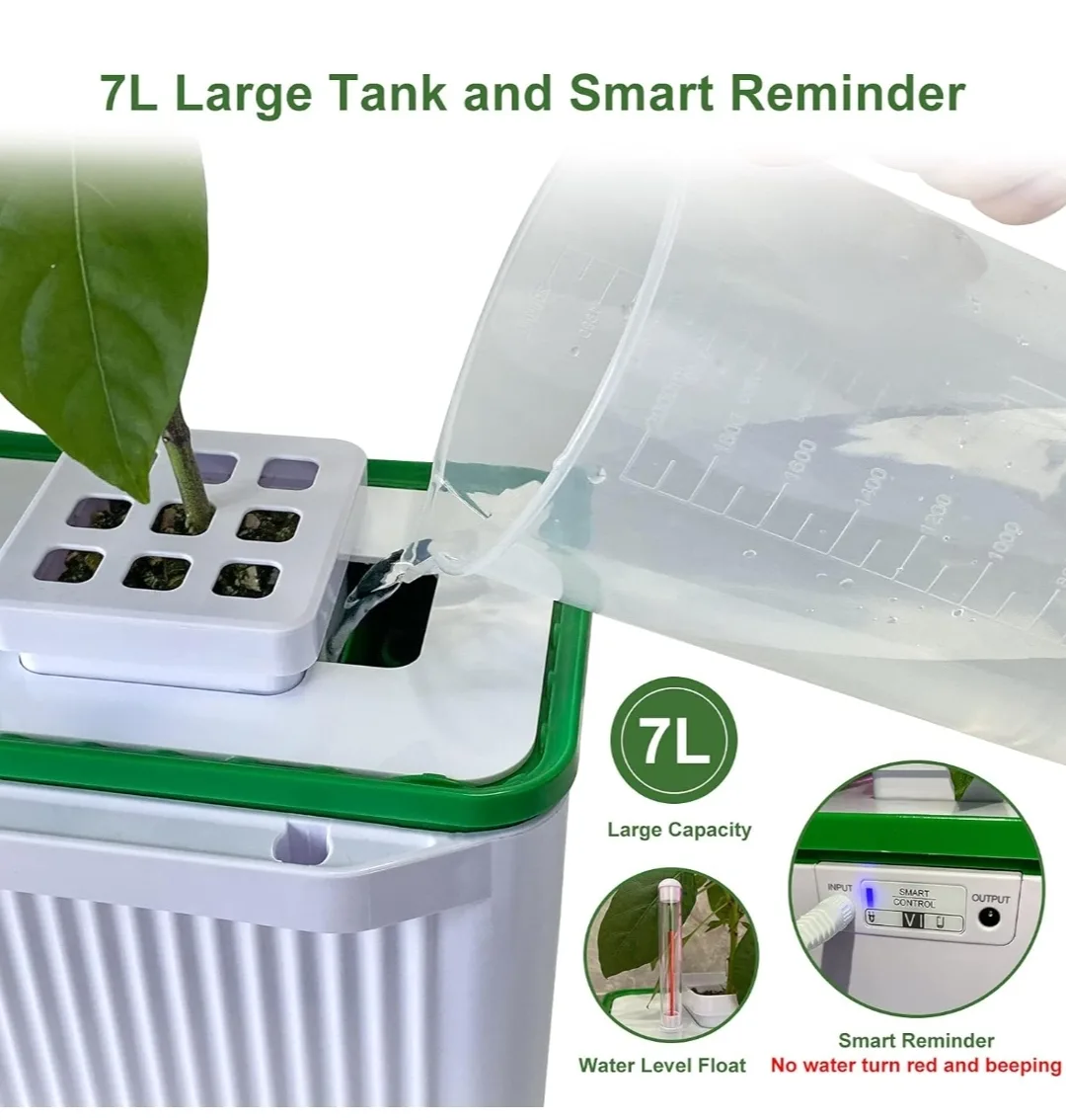 eSuperegrow Hydroponics Growing System for Indoor Outdoor Garden image indicator(4)