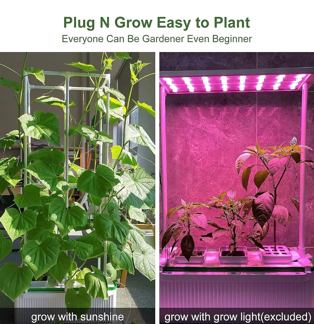 eSuperegrow Hydroponics Growing System for Indoor Outdoor Garden image indicator(7)