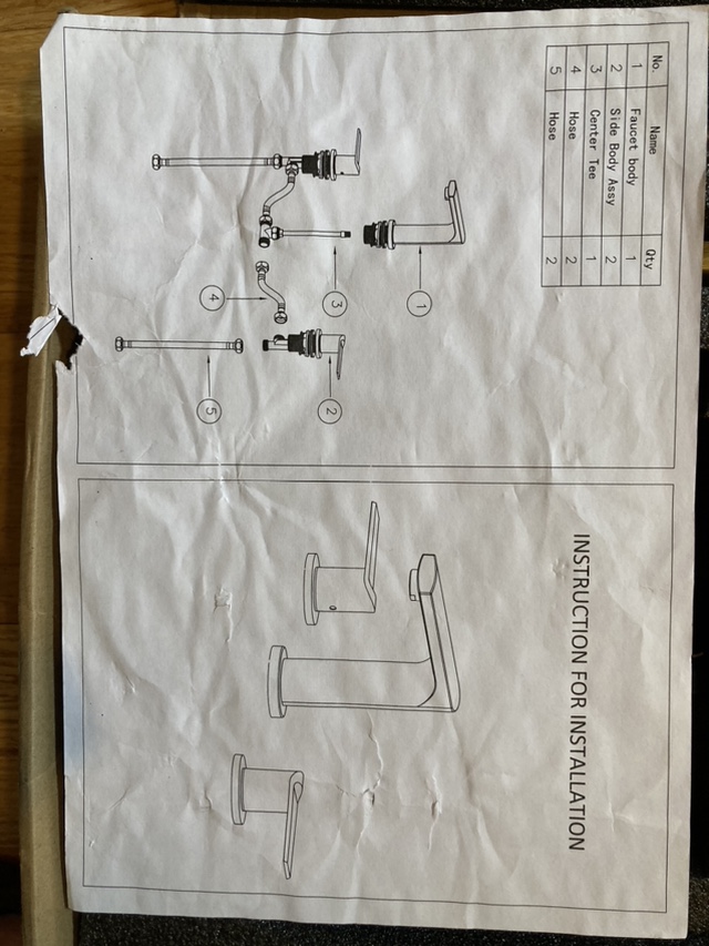 3 Hole Bathroom Sink Faucet - photo 4