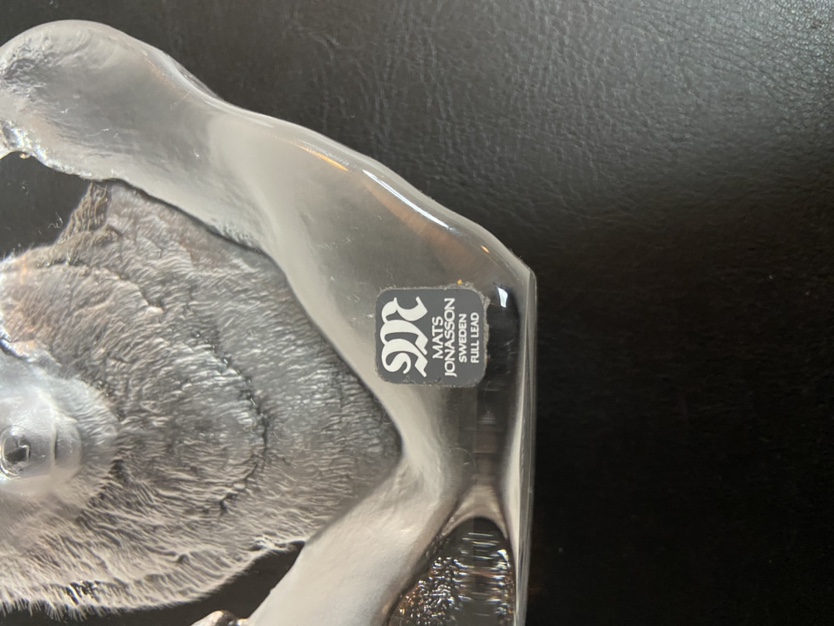 Mats Jonasson Wolf Crystal - photo 3