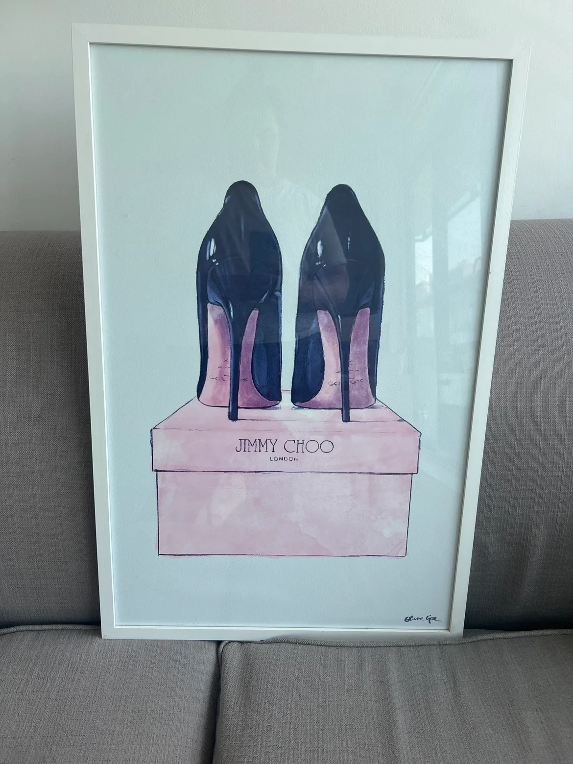 Framed Jimmy Choo Print thumbnail