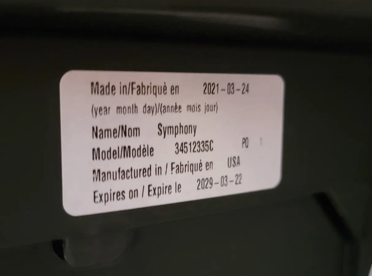 Evenflo Symphony Sport 3-in-1 Car Seat image indicator(2)