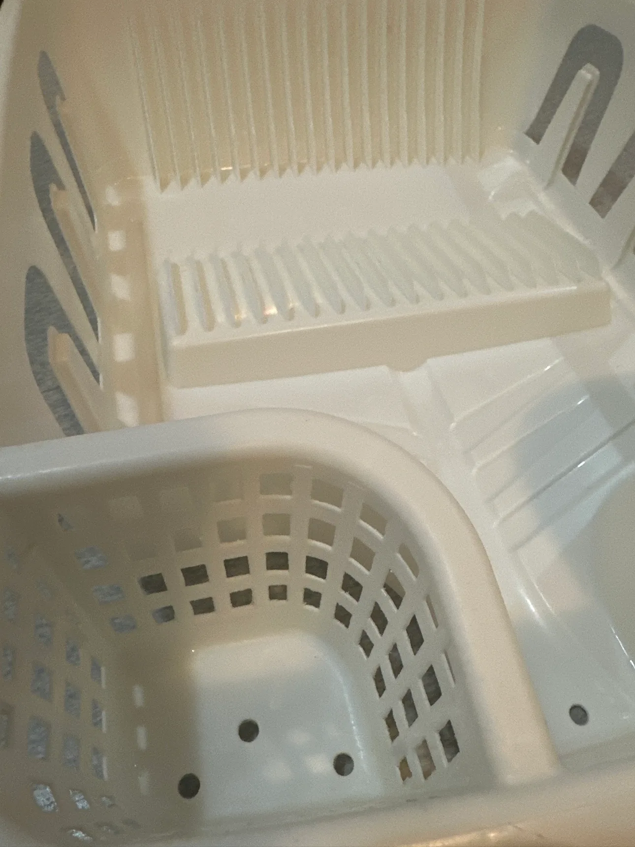 White Dish Drying Rack #freecycle image indicator(3)