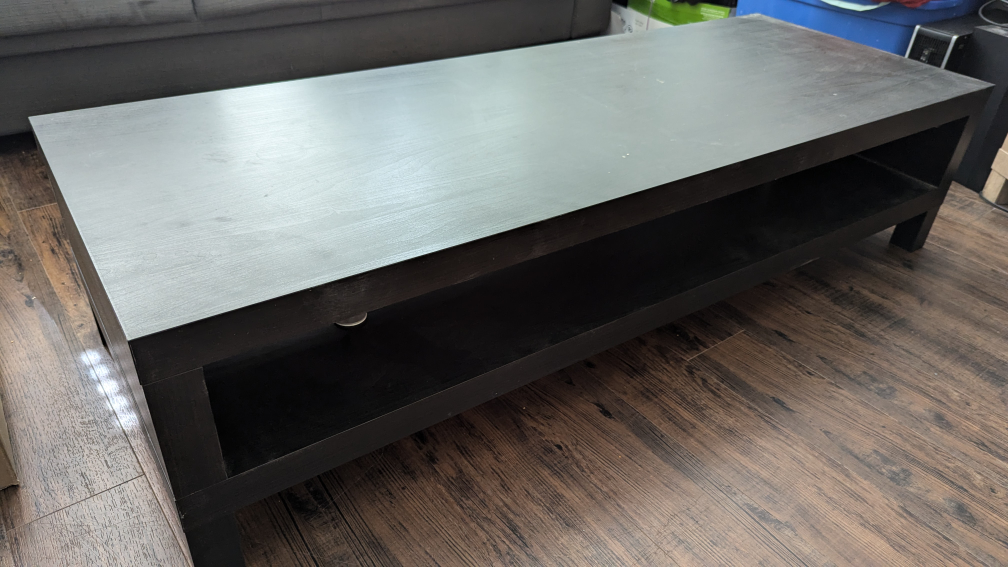 Black Entertainment Stand 50 inches long