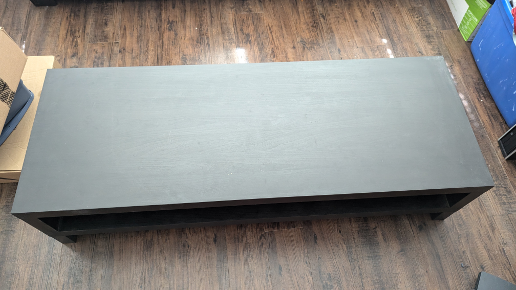 Black Entertainment Stand 50 inches long - photo 2