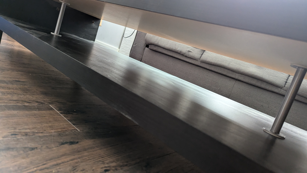Black Entertainment Stand 50 inches long - photo 4