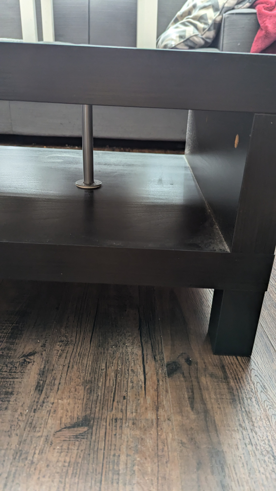 Black Entertainment Stand 50 inches long - photo 5
