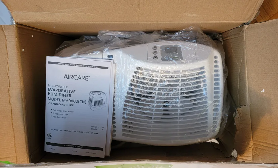 AIR CARE MA0800CN Digital Whole Home Evap Humidifier 9.46L image indicator(9)