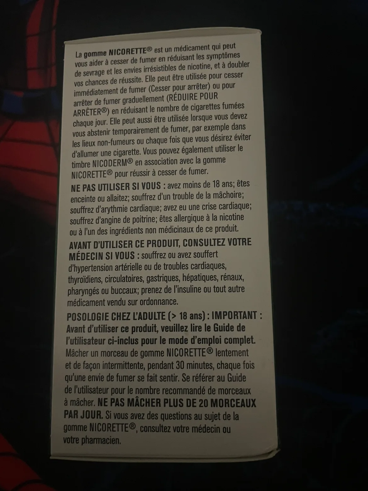 Nicorette Gum Ultra Fresh Mint 2mg image indicator(3)