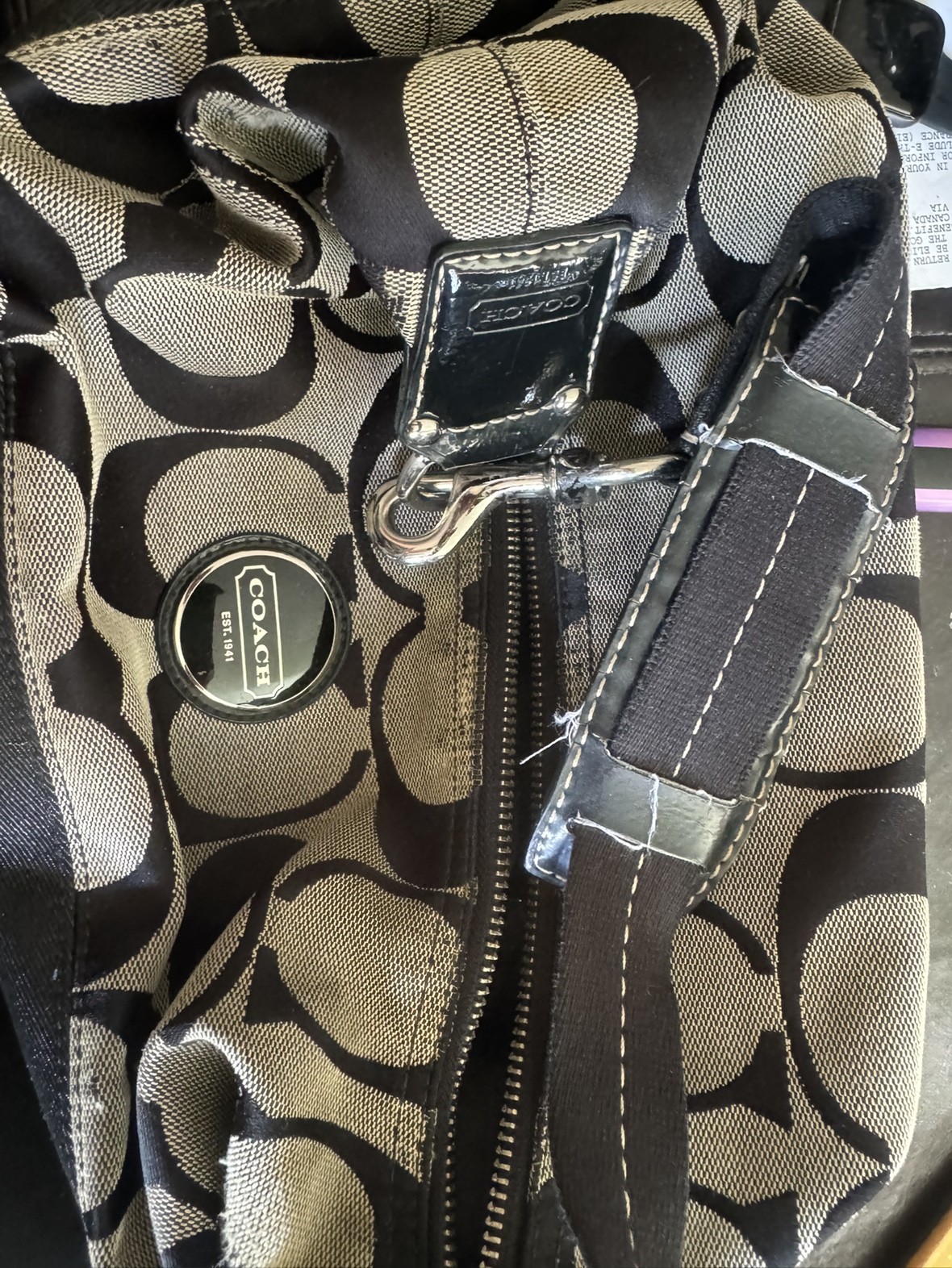Coach purse - photo 3