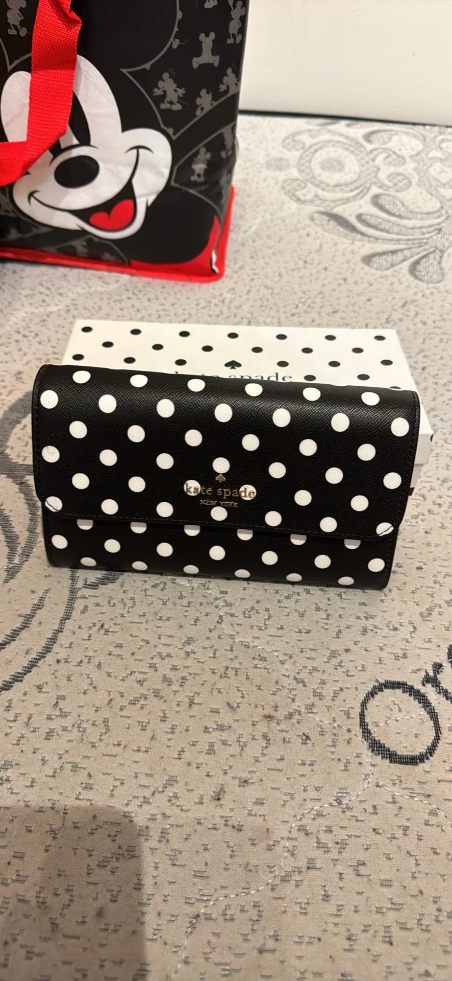 Kate Spade Polka Dot Wallet thumbnail
