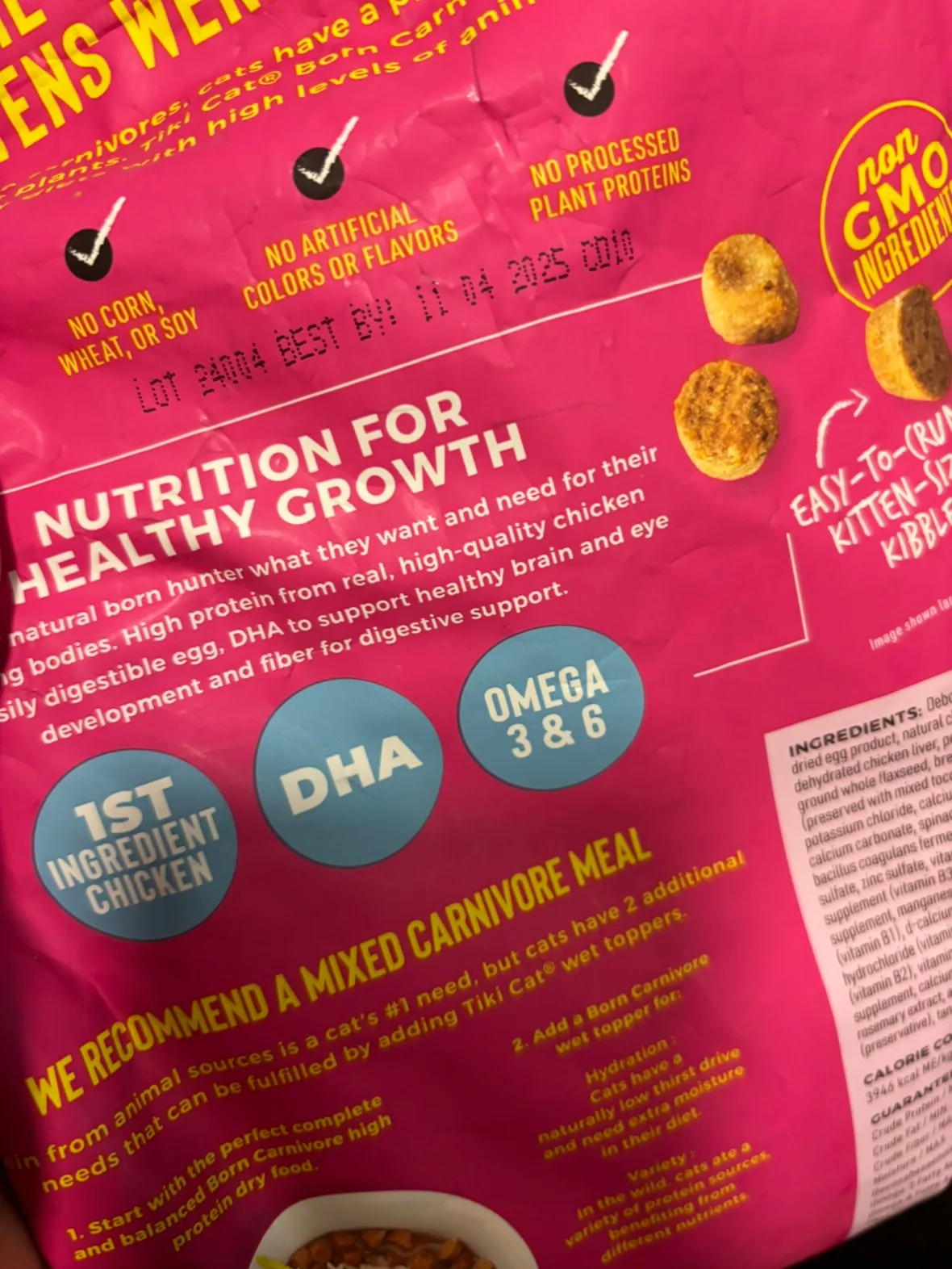 Tiki Cat Born Carnivore Baby Cat Food and WERUVA pumpkin tuna image indicator(3)