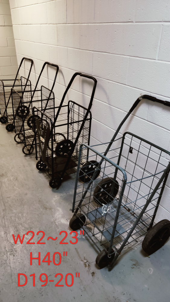 $20 each of the normal used Shopping Carts