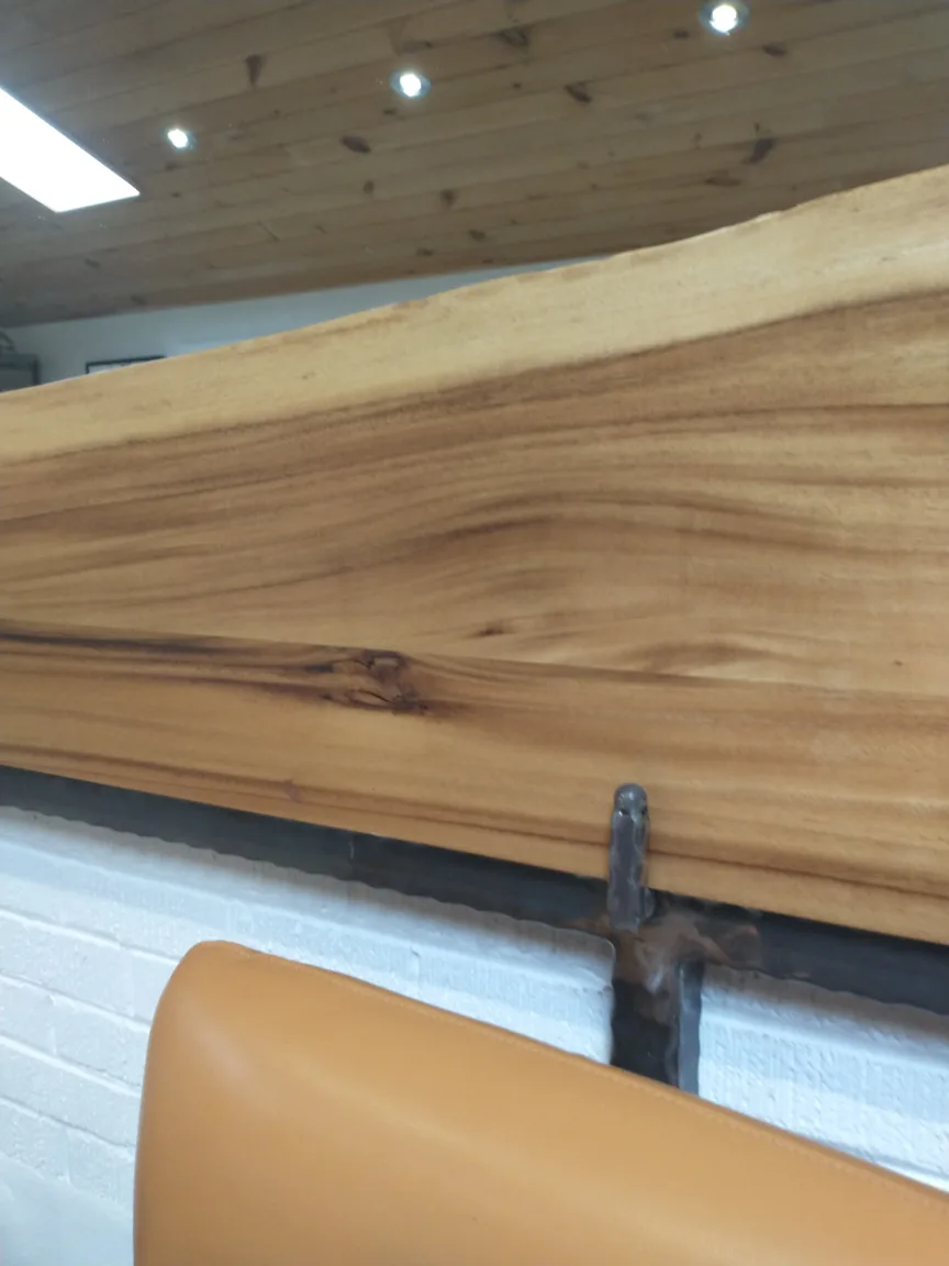 Suar Wood Wall Mirror image indicator(6)