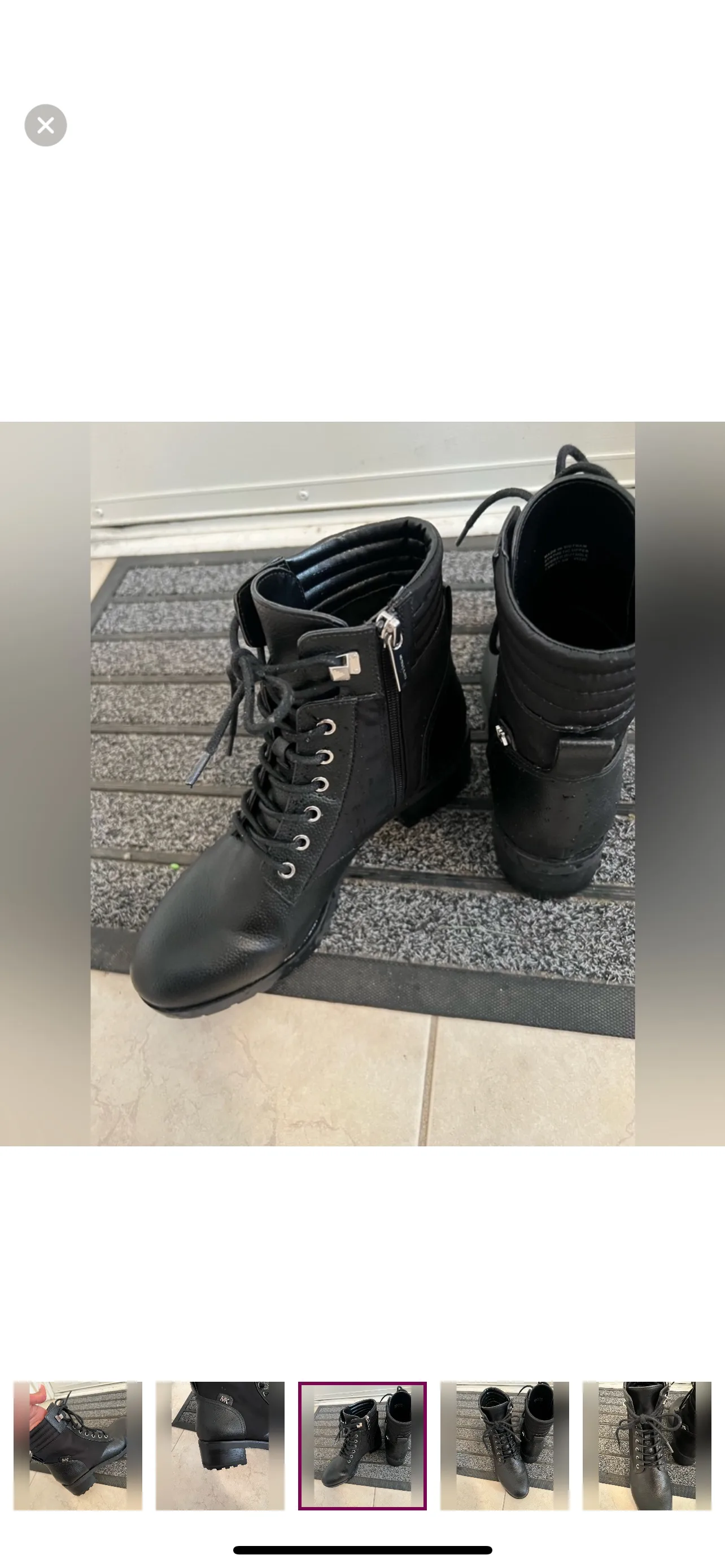 Michael Kors Black Boots image indicator(4)