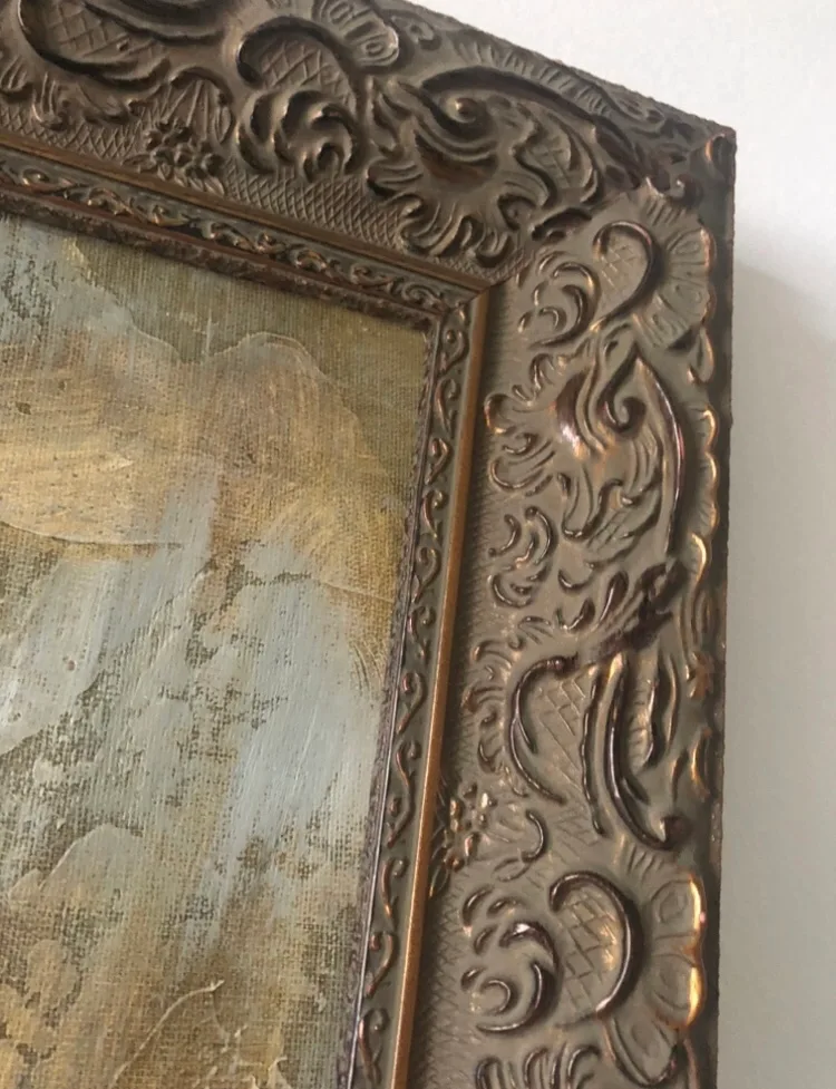 Framed Michelangelo Roman Greek Lovers Repro, 40”x29” image indicator(5)