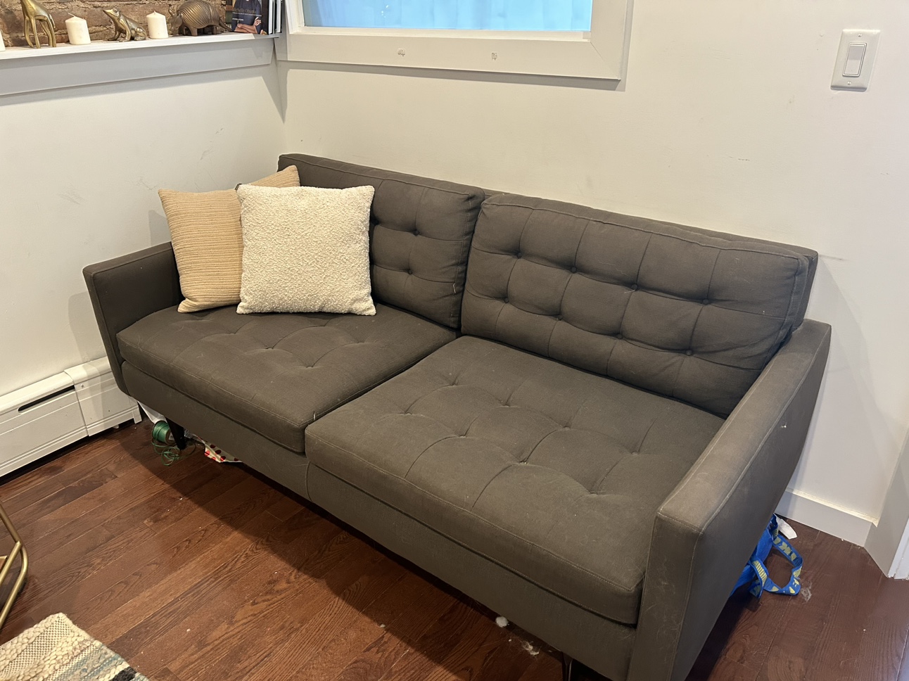 Crate & Barrel Mid-Century Modern Sofa - photo 3