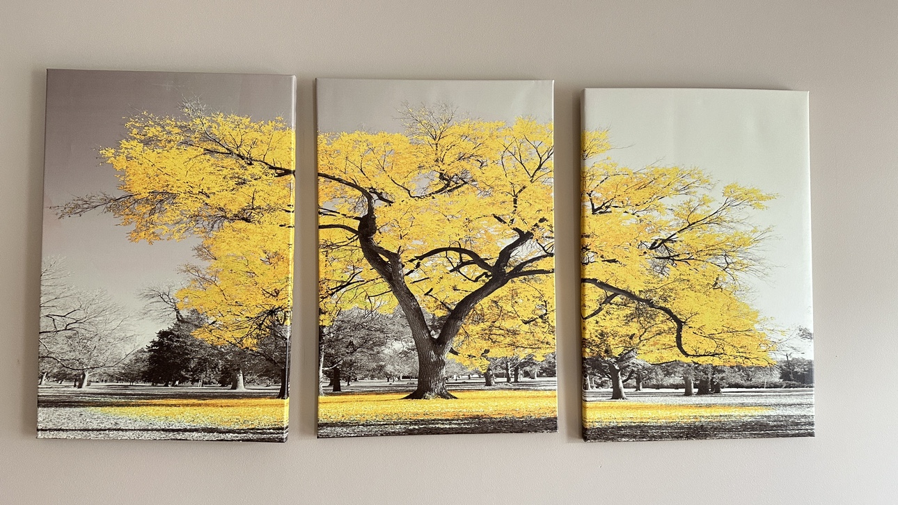 Yellow Tree Canvas Wall Art - photo 2