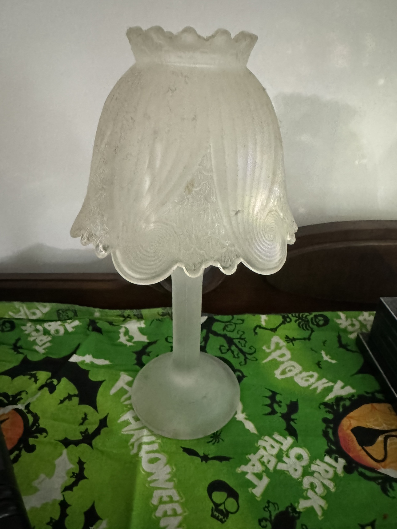Glass Candle Holder
