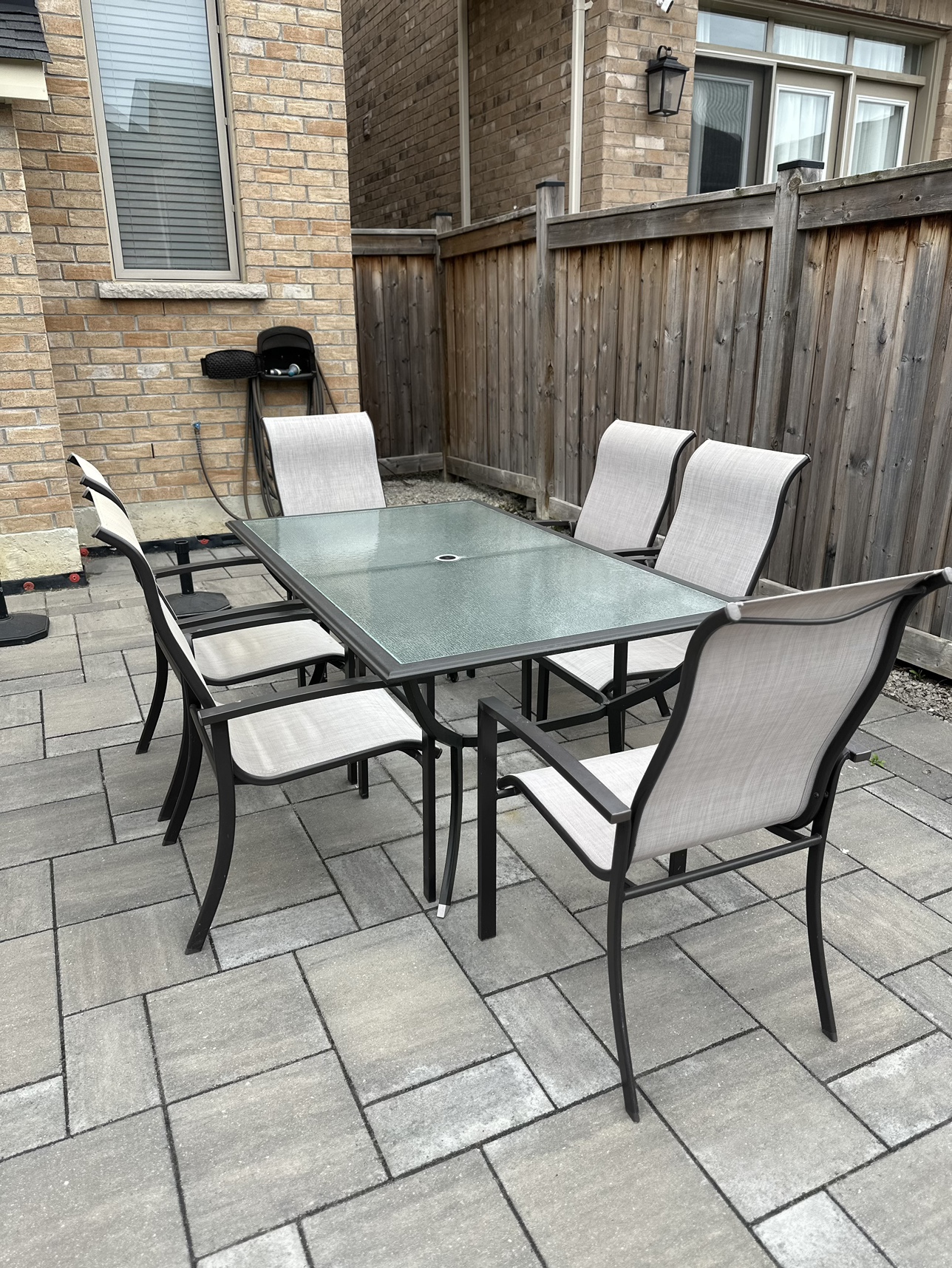 Patio Table and Chairs Set