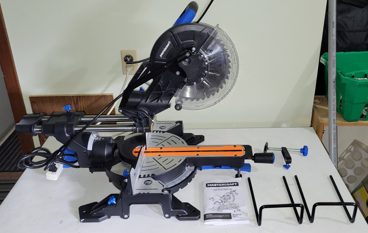 POWER TOOL COMBO - MITRE SAW, BENCH SANDER