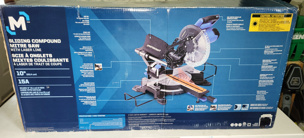 POWER TOOL COMBO - MITRE SAW, BENCH SANDER - photo 4
