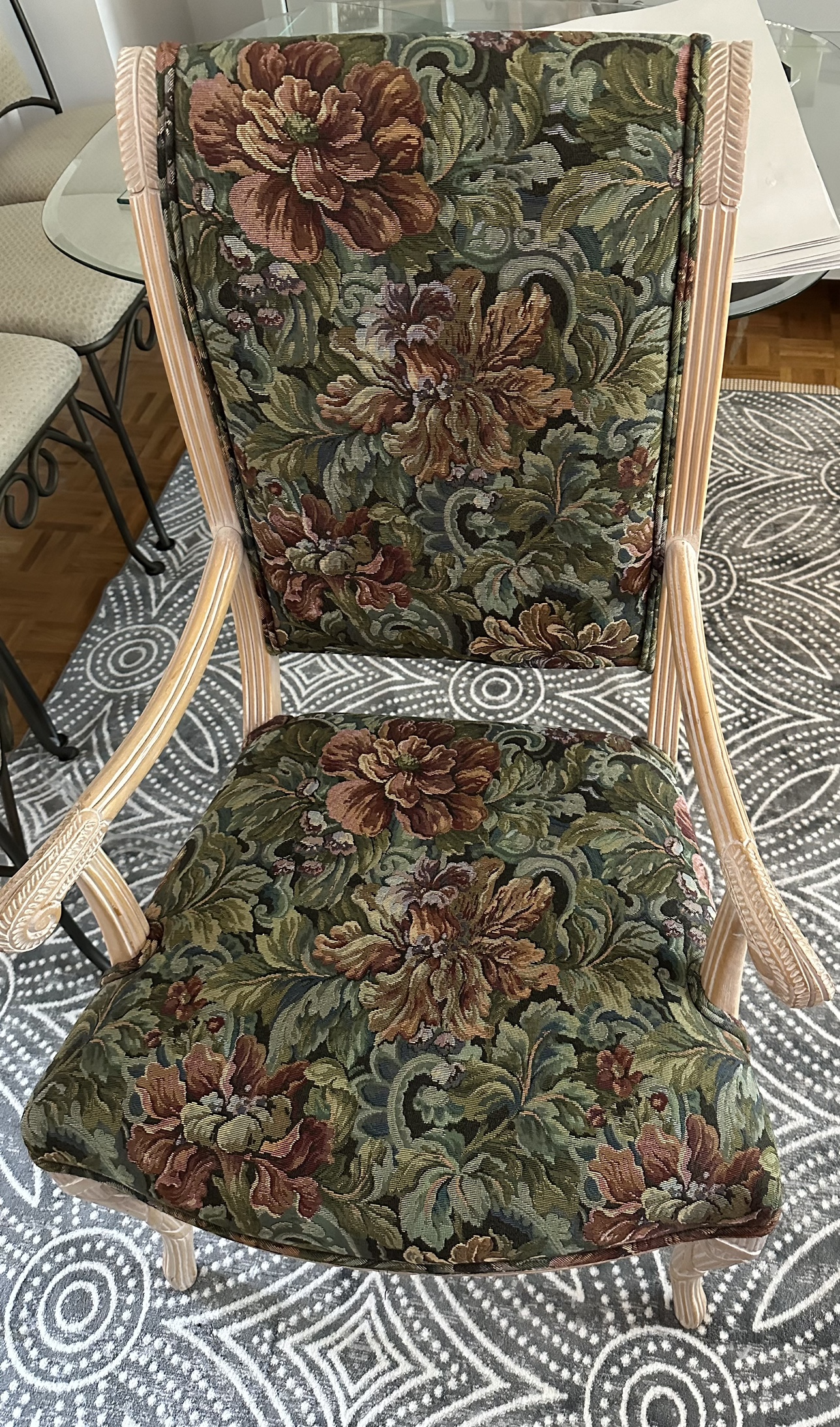Floral Dining Chair - photo 4