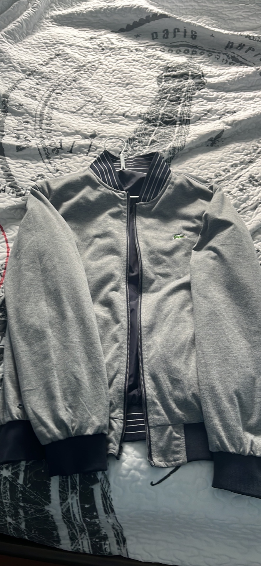 Lacoste Reversible Bomber Jacket