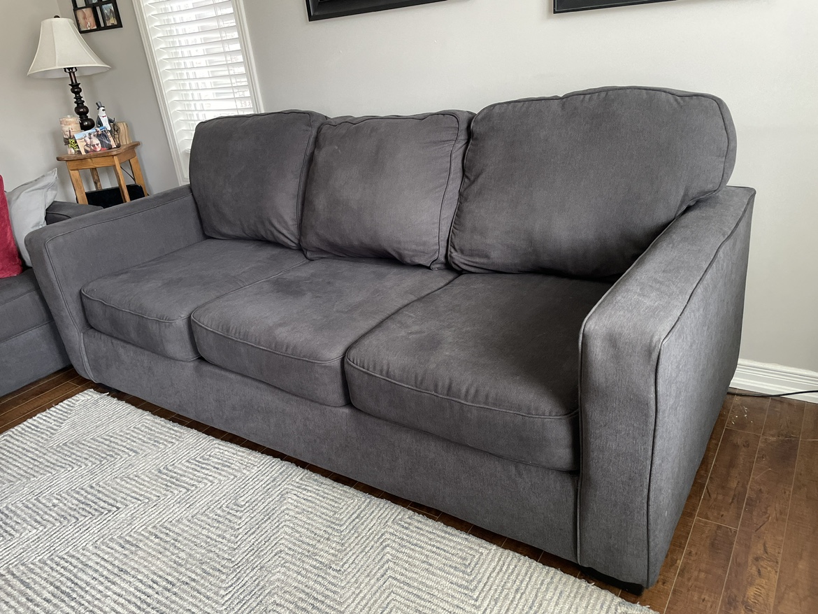 Ashley Grey 3-seat Sofa