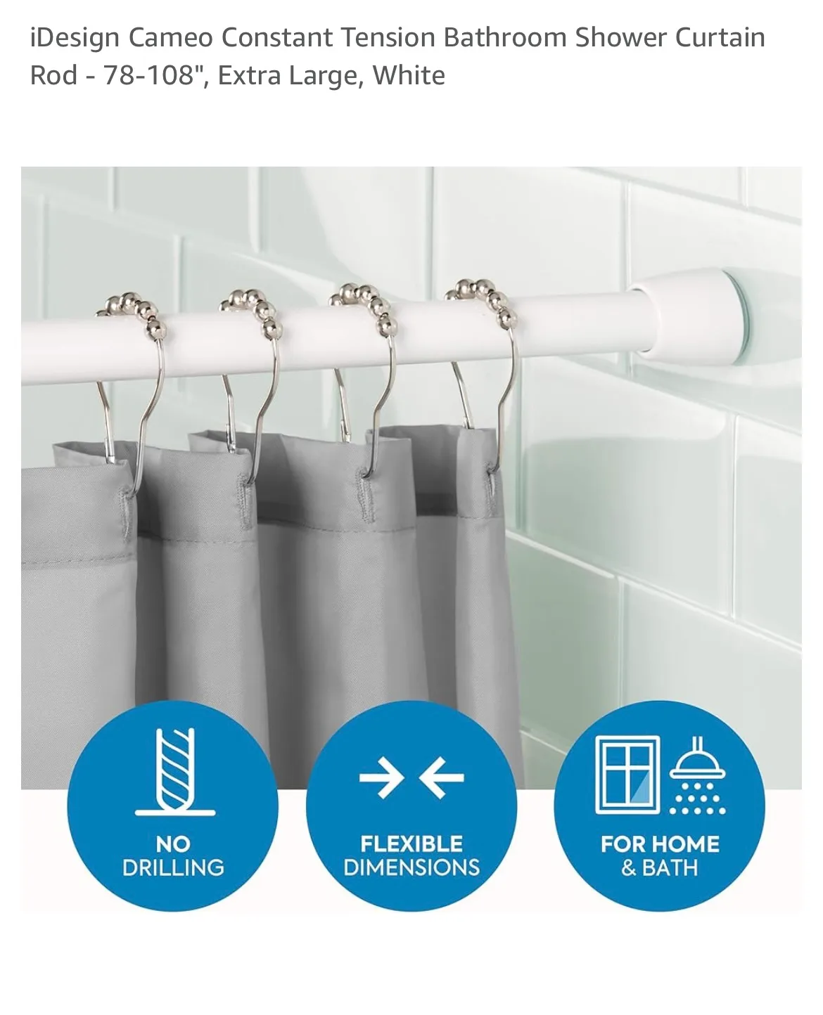 Brand New Tension Rod image indicator(3)