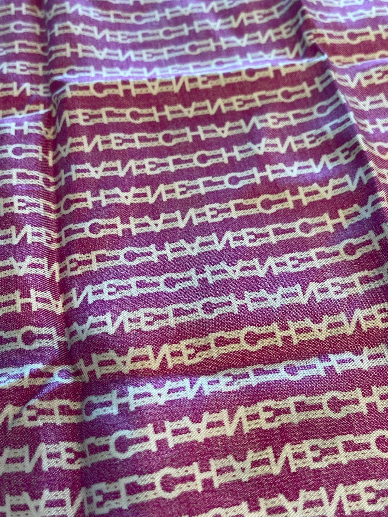 Vintage Chanel Silk Scarf 43x44cm image indicator(6)