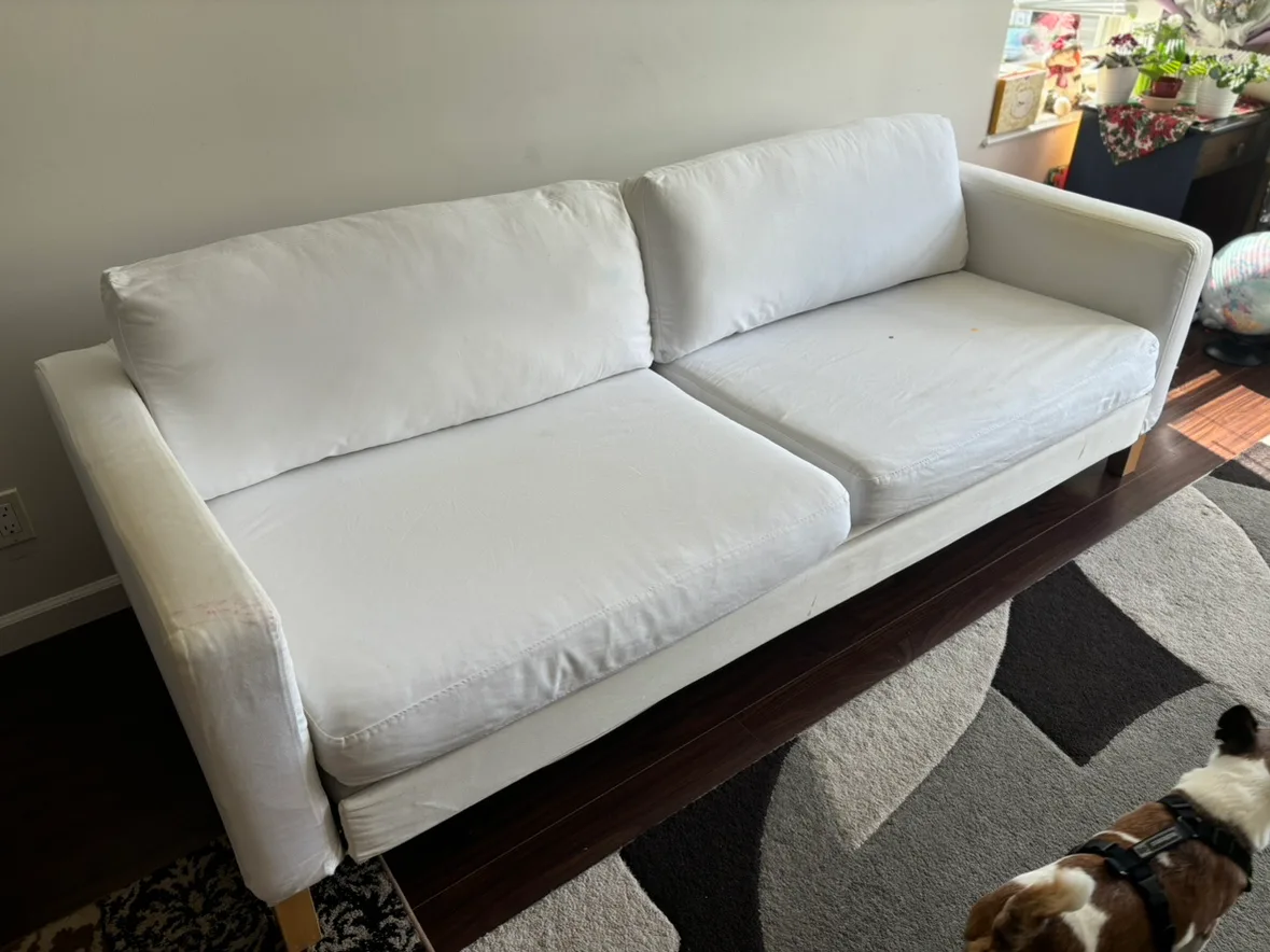 White Sofa IKEA image indicator(2)