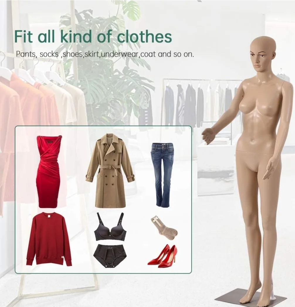 Mannequin 69" - COMES W/ FREE WIG image indicator(2)