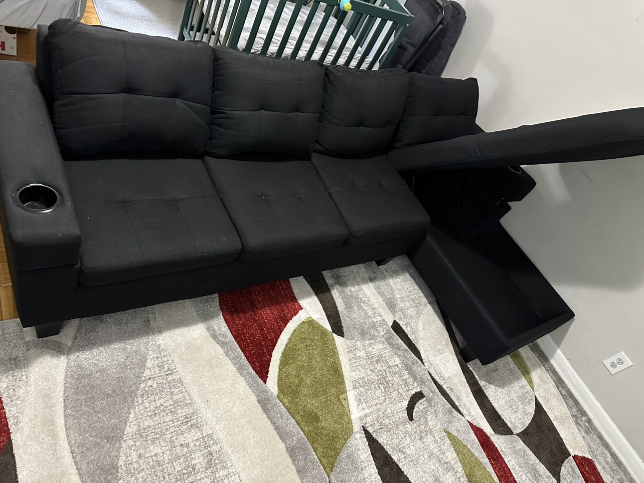 Sofa with storage Couch - photo 4