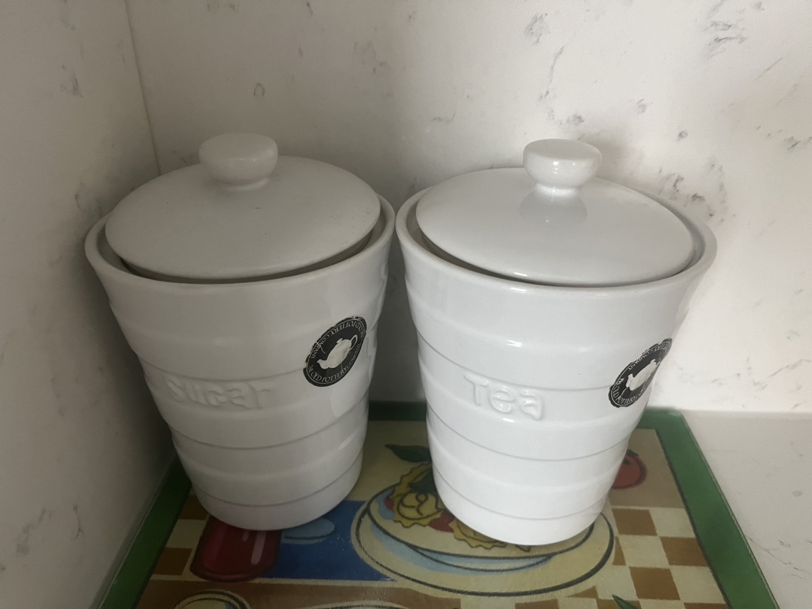 Tea and Sugar Canisters